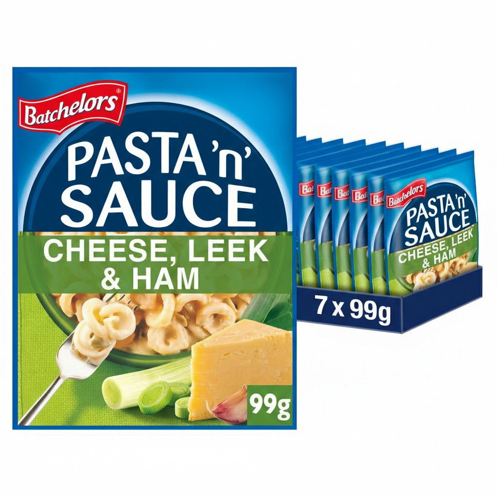 Batchelors Pasta 'n' Sauce β Multipack (7 x 99g Packs) β 4 Delicious Flavours