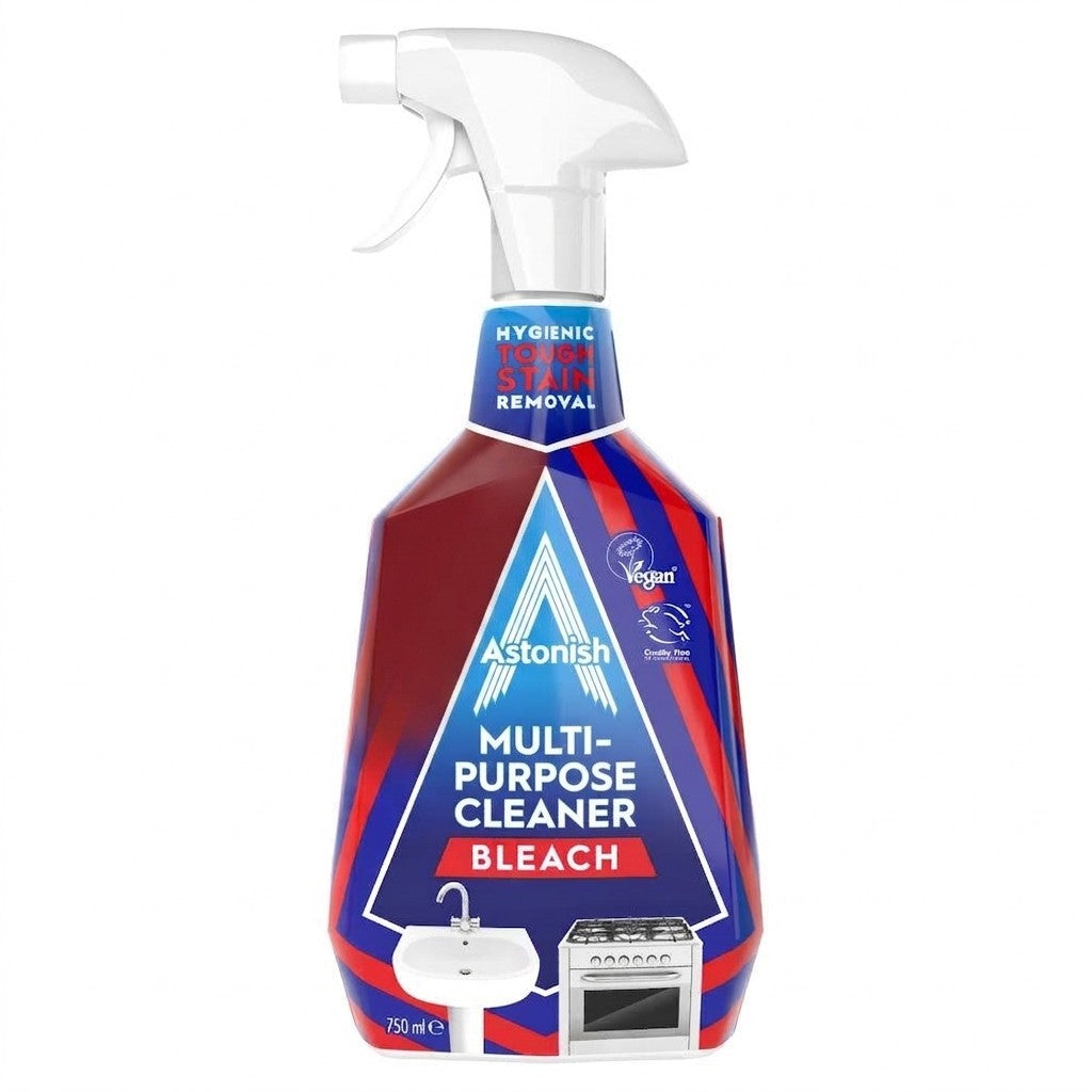 6x Astonish Bleach Multi-Purpose Cleaner Spray 750ml Kitchen Bathroom Wholesale