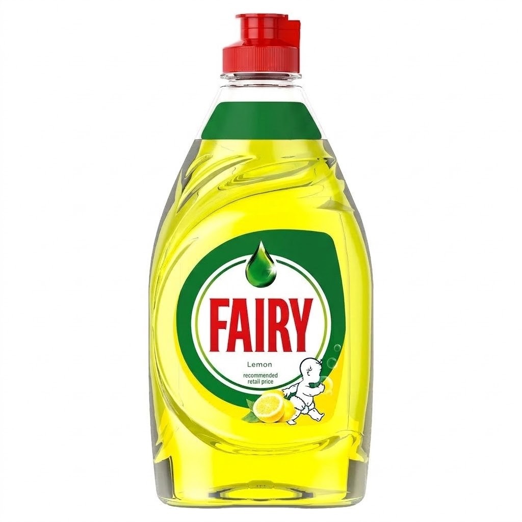 320ml x 10 Fairy Original Washing Up Liquid Lemon LiftAction Detergent