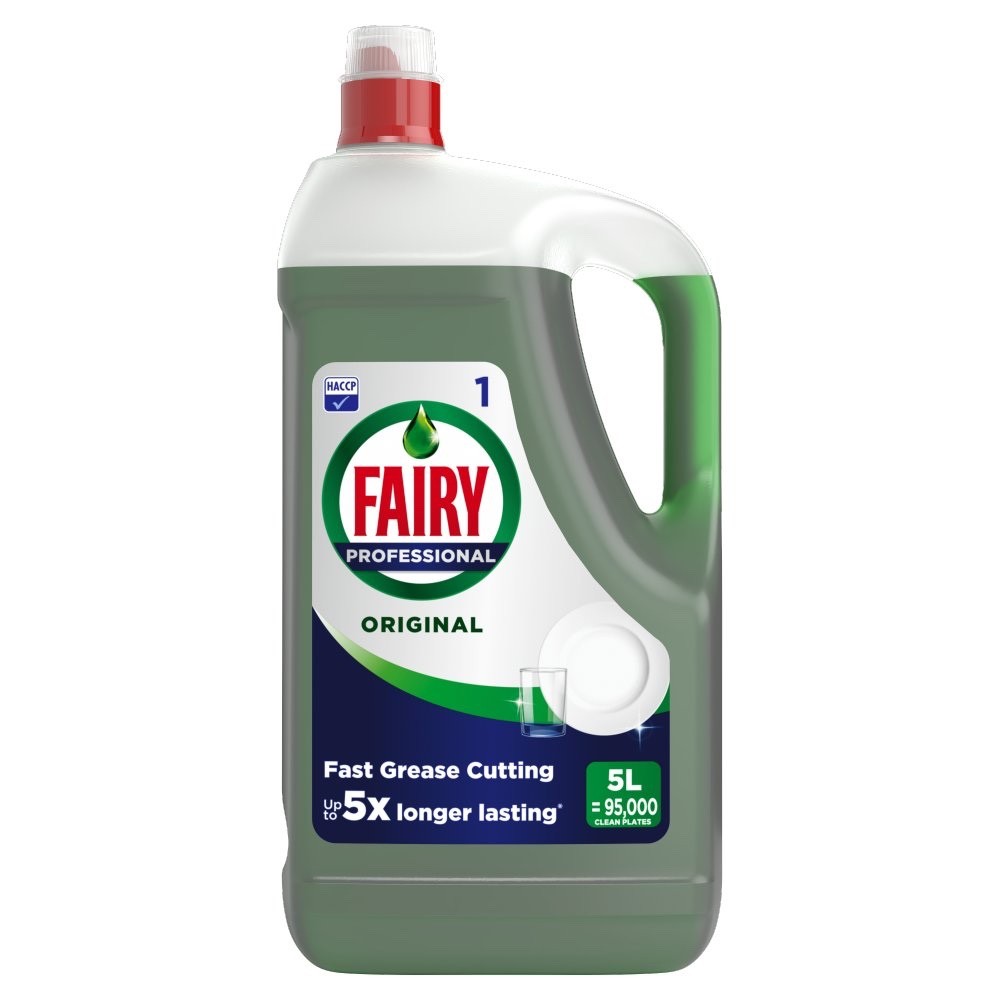 5 L Fairy Professional Washing Up Liquid Original Bulk