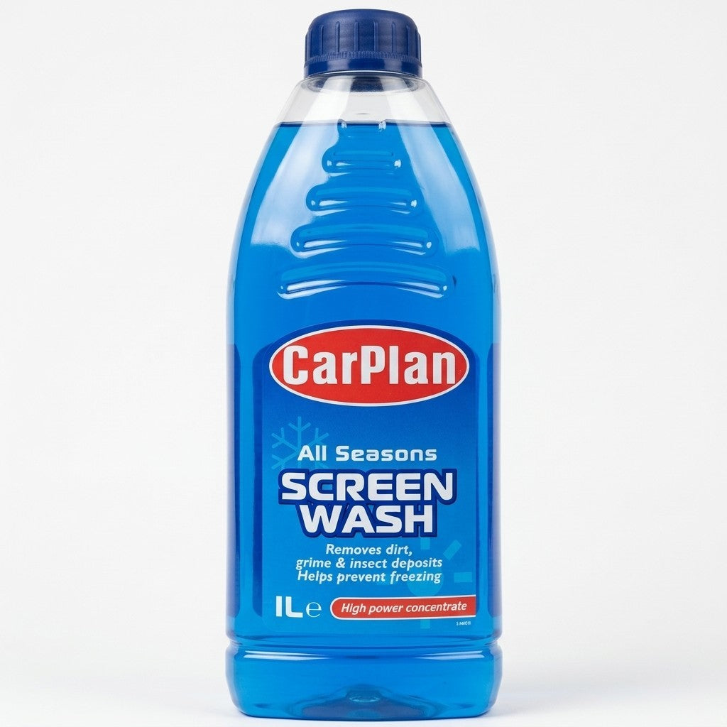 CarPlan All Seasons Screenwash 1 Litre Concentrated Cleaner 1 Pack / 12 Pack