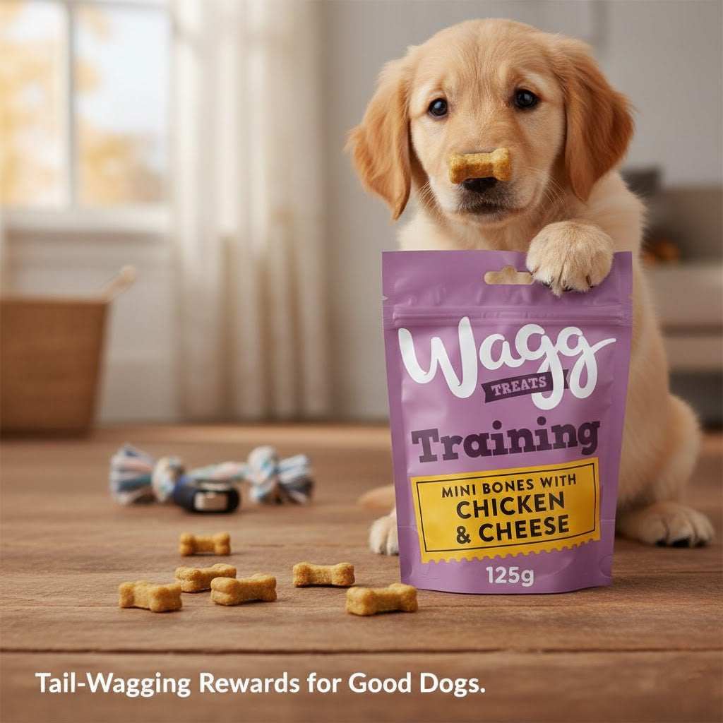 Wagg Dog Training & Low Fat Treats - Variety Pack (125g x 7)