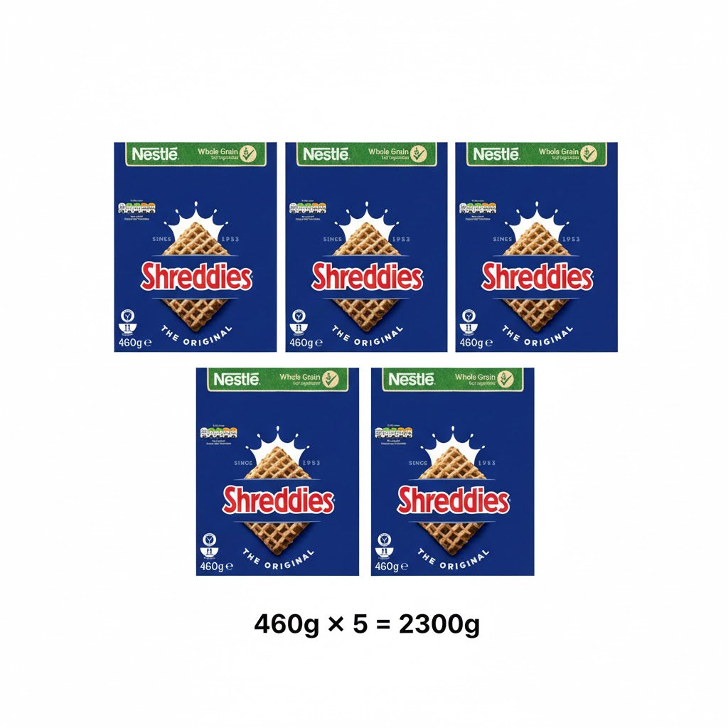 Nestlé Shredded Wheat & Shreddies Breakfast Cereals - Assorted Varieties (Bulk Pack)