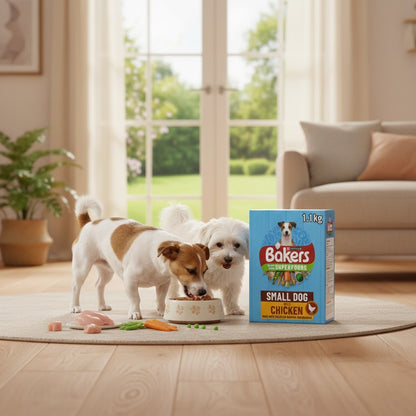 Bakers Superfoods Dry Dog Food for Small Dogs – Natural Beef & Chicken Recipes