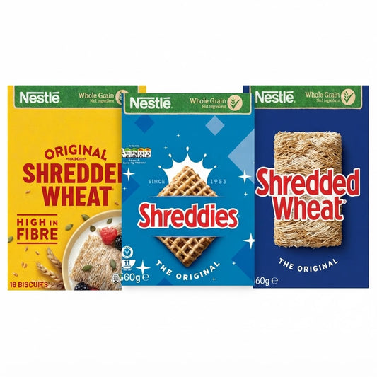 Nestlé Shredded Wheat & Shreddies Breakfast Cereals - Assorted Varieties (Bulk