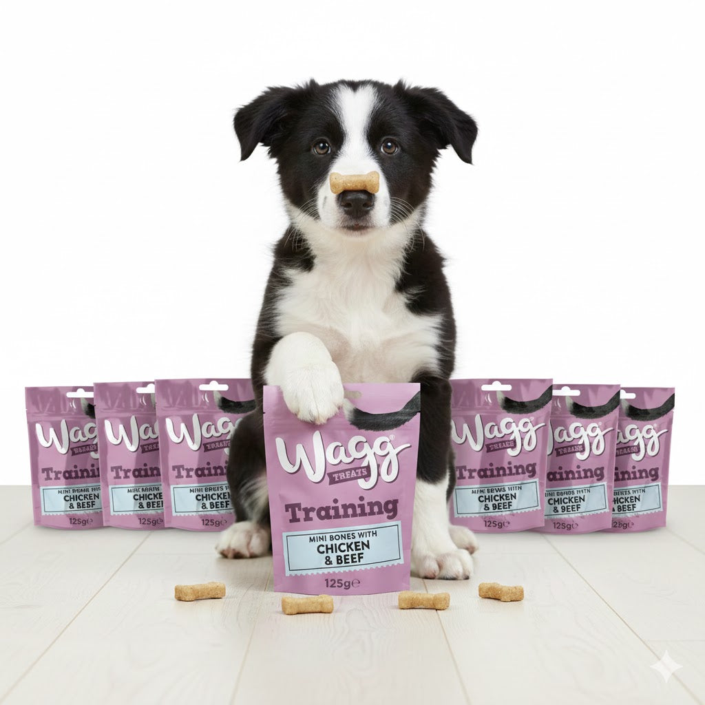 Wagg Dog Training & Low Fat Treats - Variety Pack (125g x 7)