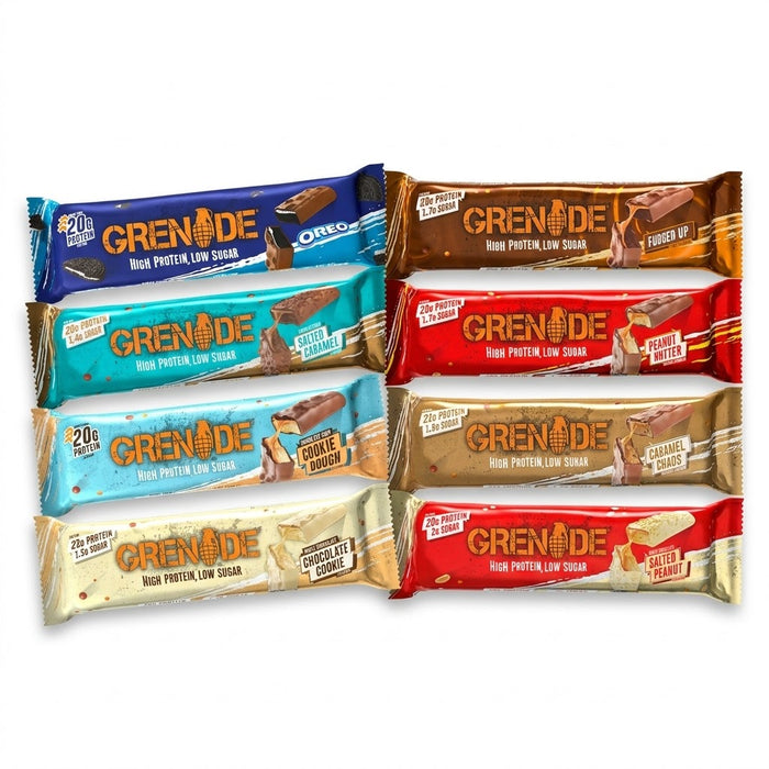 Grenade Protein Bar – High Protein & Low Sugar Snack (Multiple Flavours)