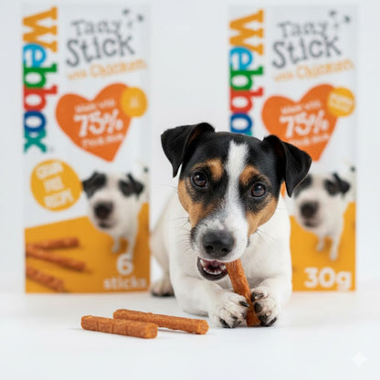 Webbox Tasty Sticks Dog & Cat Treats Multipack | Chicken, Beef, Chicken & Liver