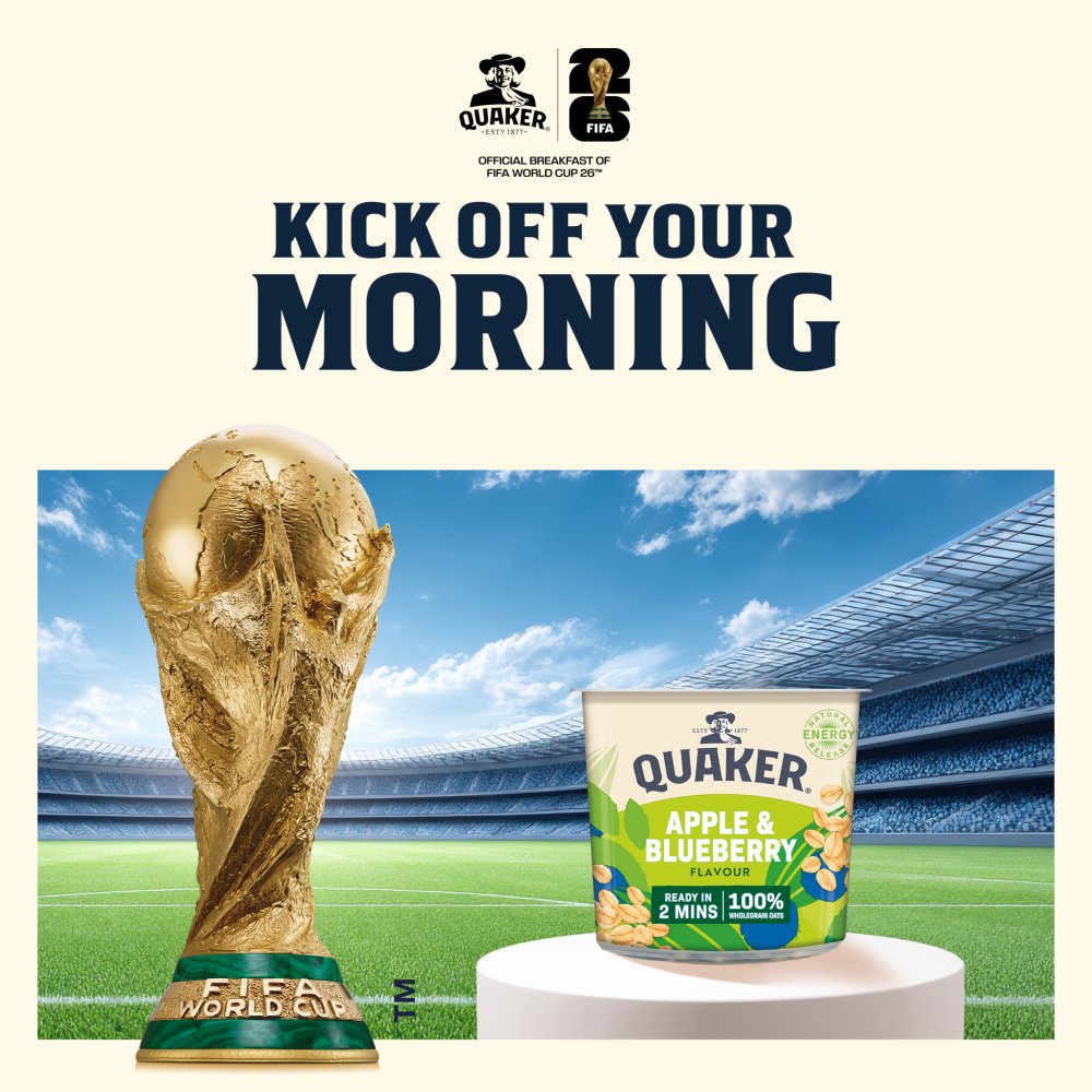 Quaker Oat So Simple Porridge Pots - Instant Oatmeal Cups (Pack of 8)