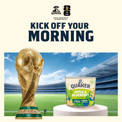 Quaker Oat So Simple Porridge Pots - Instant Oatmeal Cups (Pack of 8)