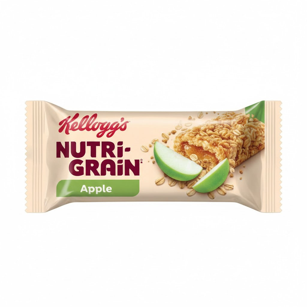 Kellogg's Nutri-Grain Soft Baked Cereal Bars – Fruit Flavored Breakfast & Snack Bars (25 x 37g)