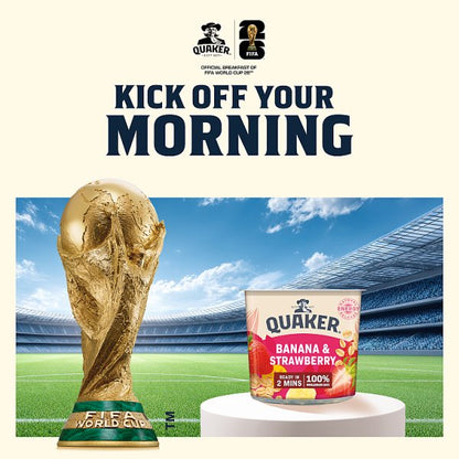 Quaker Oat So Simple Porridge Pots - Instant Oatmeal Cups (Pack of 8)