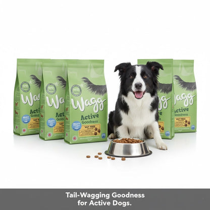 Wagg Active Goodness Working Complete Dry Dog Food – Beef & Veg or Chicken & Veg