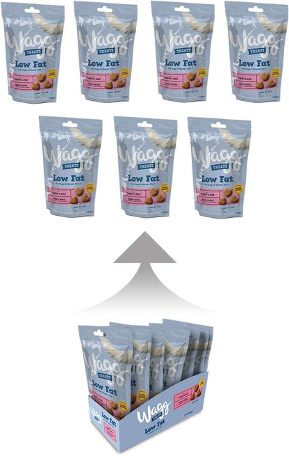 Wagg Dog Training & Low Fat Treats - Variety Pack (125g x 7)