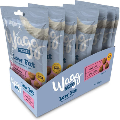 Wagg Dog Training & Low Fat Treats - Variety Pack (125g x 7)