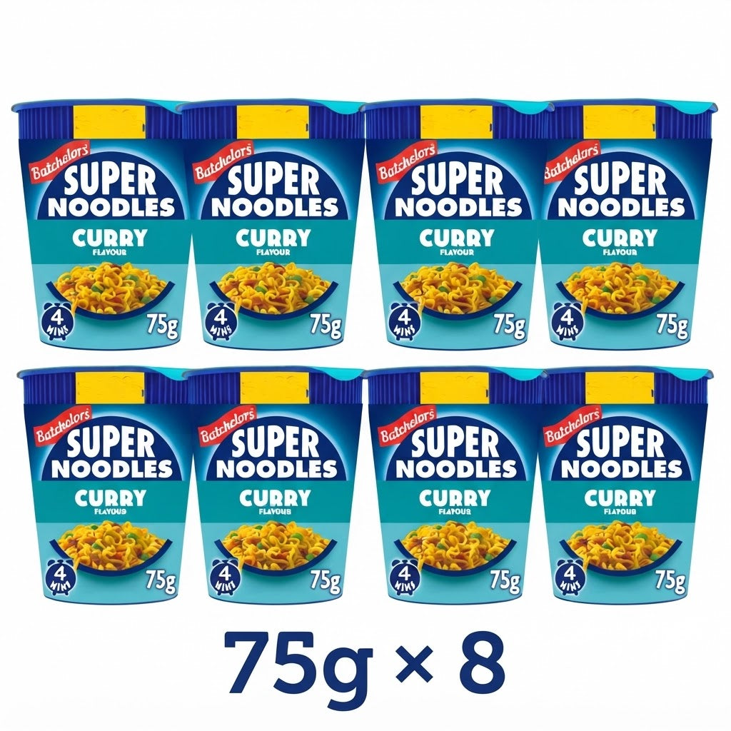 Batchelors Instant Pasta 'n' Sauce & Super Noodles Pots – Quick & Easy Snack Range