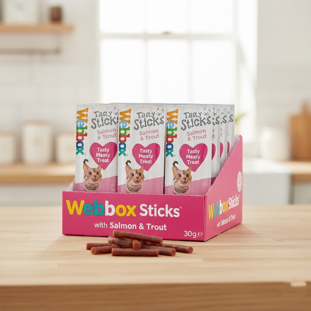Webbox Tasty Sticks Dog & Cat Treats Multipack | Chicken, Beef, Chicken & Liver