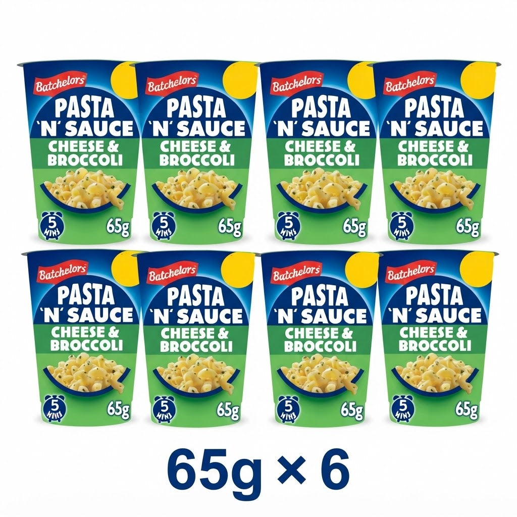 Batchelors Instant Pasta 'n' Sauce & Super Noodles Pots – Quick & Easy Snack Range