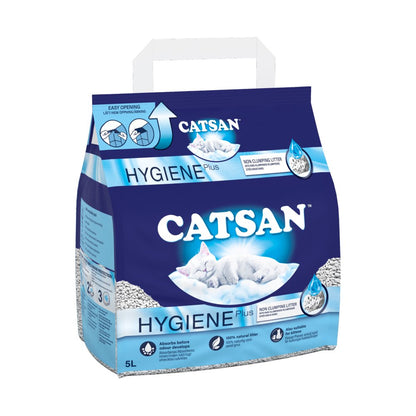 Catsan Hygiene Non-Clumping Odour Control Cat Litter - 5Ltr & 10Ltr