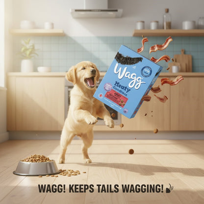 Wagg Meaty Goodness Adult Complete Dry Dog Food – 5 x 1kg Multi-Pack