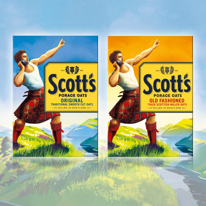 Scott’s Porage Original Porridge Oats - 1kg x 10 Pack (Bulk Value)