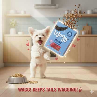 Wagg Meaty Goodness Adult Complete Dry Dog Food – 5 x 1kg Multi-Pack