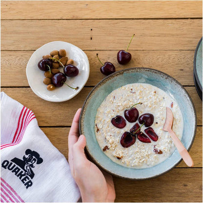 Quaker British Rolled Oats - Traditional Porridge Oats (6 x 1kg Bulk Pack)