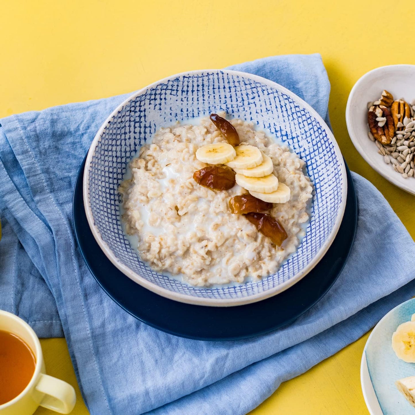 Quaker British Rolled Oats - Traditional Porridge Oats (6 x 1kg Bulk Pack)