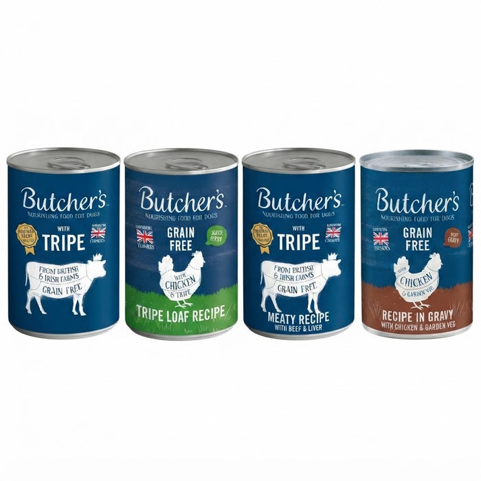 Butcher’s Nourishing Grain Free Wet Dog Food 400g | Chicken, Beef & Tripe
