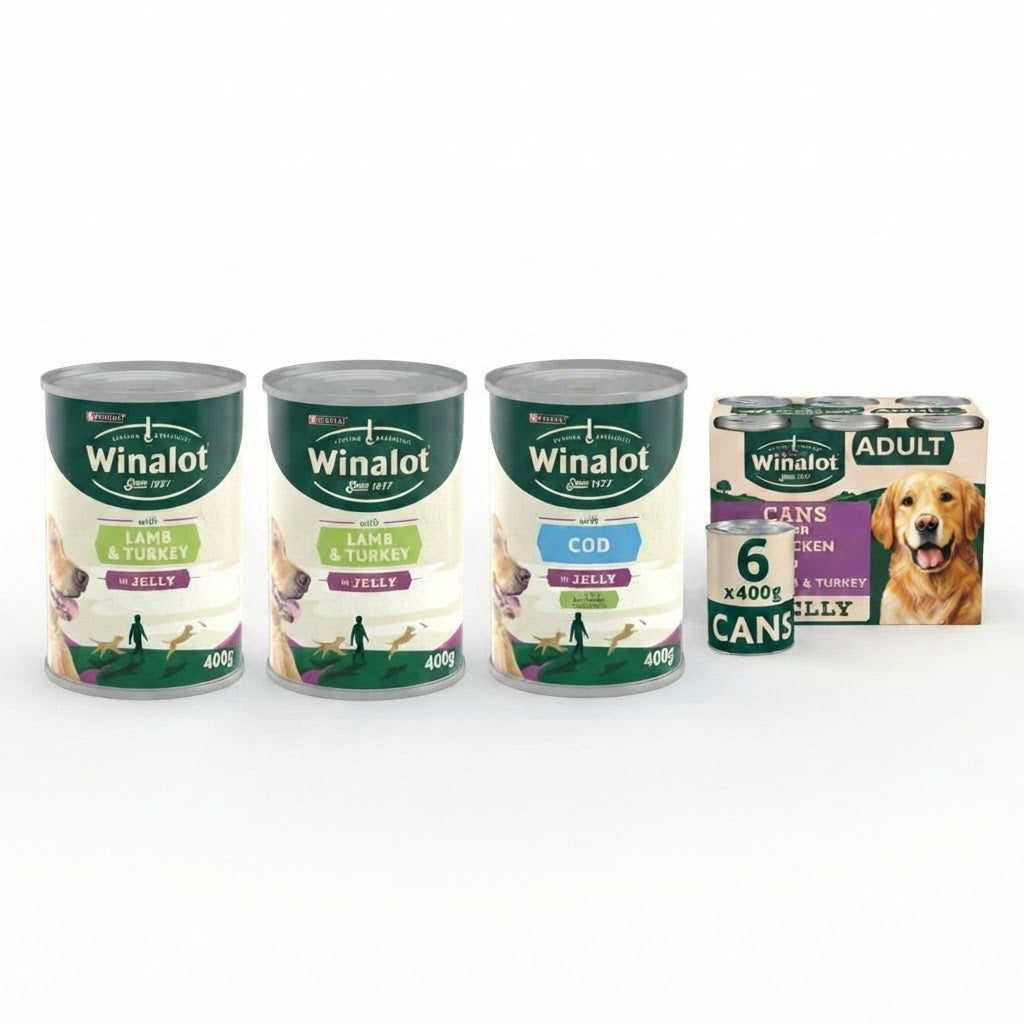Winalot Classics Wet Dog Food in Jelly – Choose Your Flavor & Pack Size
