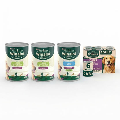 Winalot Classics Wet Dog Food in Jelly – Choose Your Flavor & Pack Size