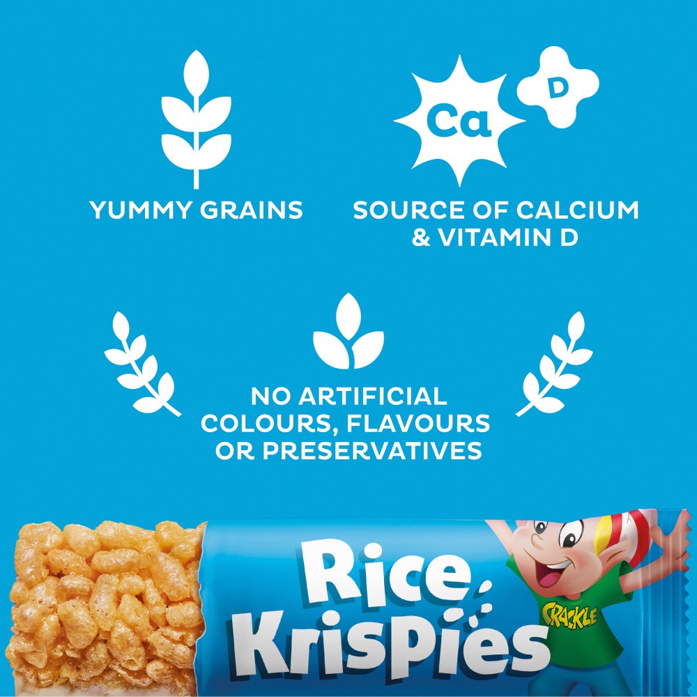 Kellogg’s Cereal Snack Bars - Multi-Pack - Choice of Frosties or Rice Krispies