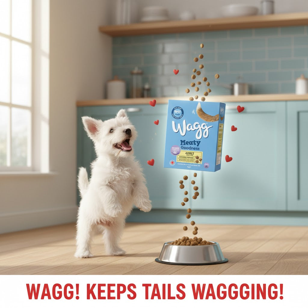 Wagg Meaty Goodness Adult Complete Dry Dog Food – 5 x 1kg Multi-Pack