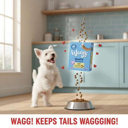Wagg Meaty Goodness Adult Complete Dry Dog Food – 5 x 1kg Multi-Pack