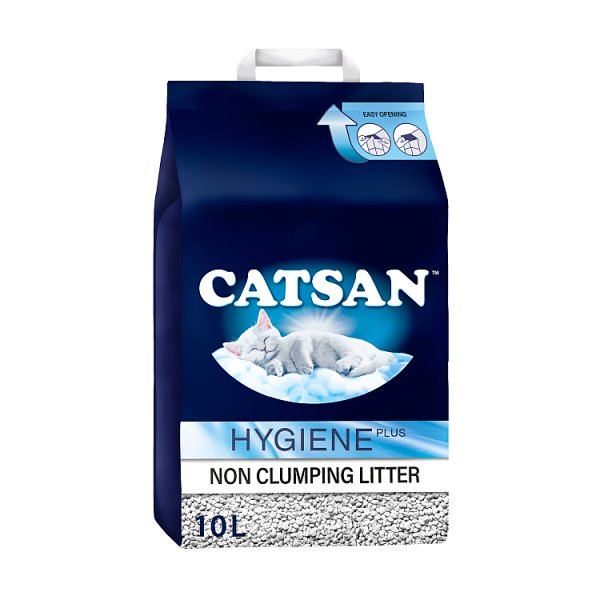 Catsan Hygiene Non-Clumping Odour Control Cat Litter - 5Ltr & 10Ltr
