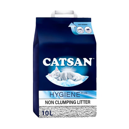 Catsan Hygiene Non-Clumping Odour Control Cat Litter - 5Ltr & 10Ltr