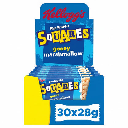 Kellogg’s Rice Krispies Squares Multipack – Marshmallow, Caramel & Chocolate, Corn Flakes or Totally Chocolatey (30 Bars)