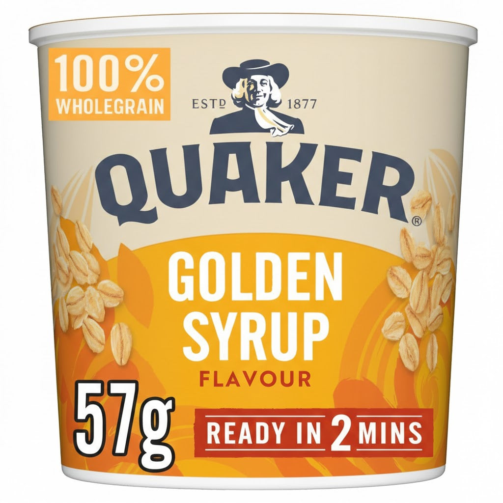 Quaker Oat So Simple Porridge Pots - Instant Oatmeal Cups (Pack of 8)