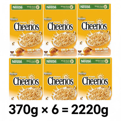 Nestlé Cheerios Multigrain Hoop Breakfast Cereal - Honey & Original Variants (Bulk Pack)