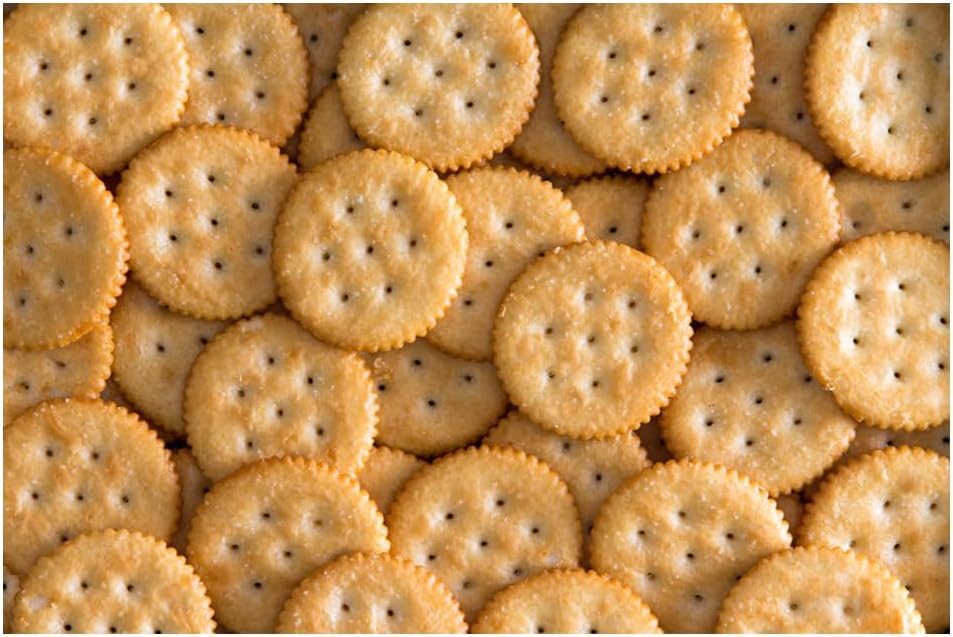 Ritz The Original Baked Cracker Box 150g x 8 | Bulk Snack Crackers
