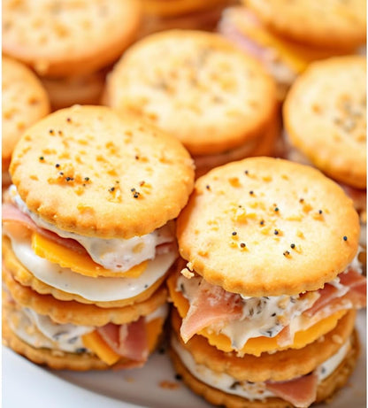 Ritz The Original Baked Cracker Box 150g x 8 | Bulk Snack Crackers