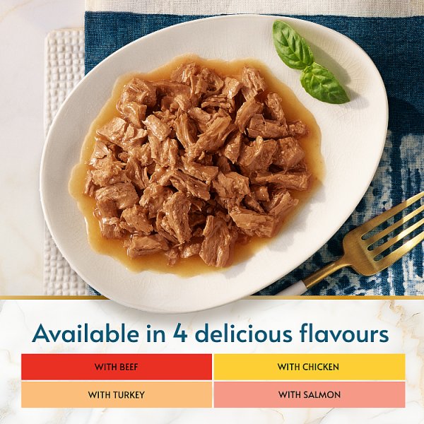 GOURMET Perle Mini Fillets in Gravy Multipack – Premium Wet Cat Food (4 x 12 x 85g)