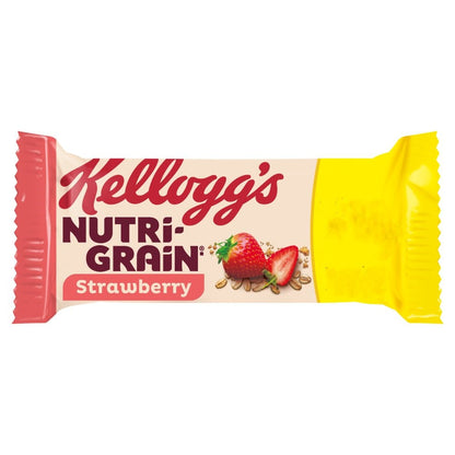 Kellogg's Nutri-Grain Soft Baked Cereal Bars – Fruit Flavored Breakfast & Snack Bars (25 x 37g)