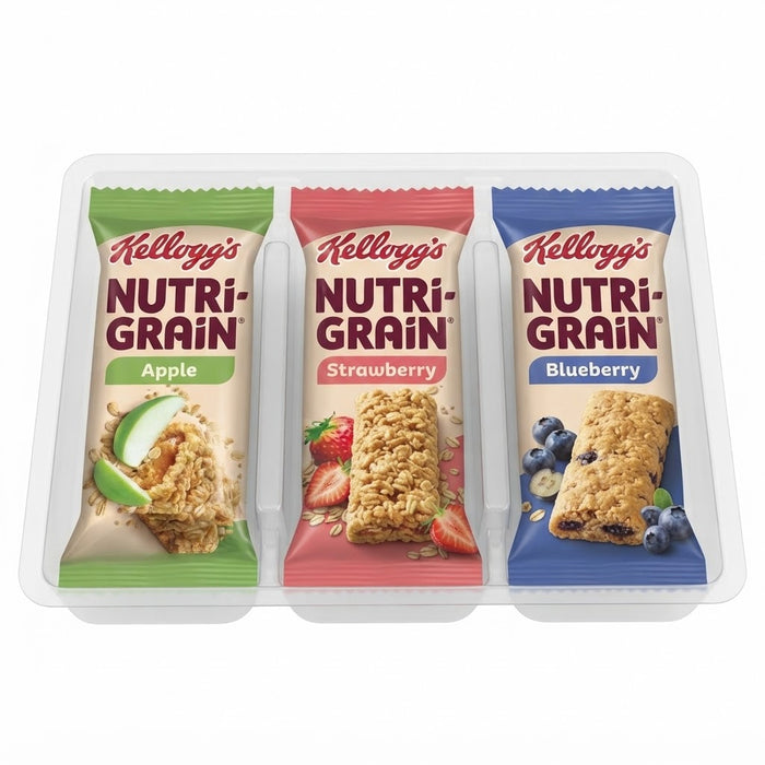 Kellogg's Nutri-Grain Soft Baked Cereal Bars – Fruit Flavored Breakfast & Snack