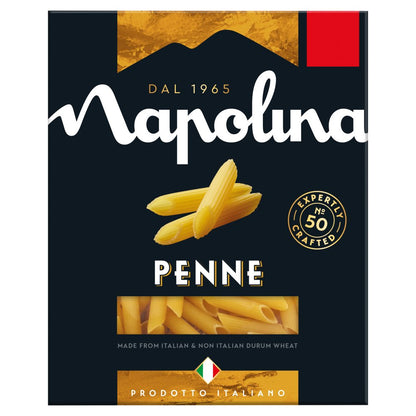 Napolina Italian Pasta – Fusilli, Spaghetti or Penne (400g x 6 Pack)