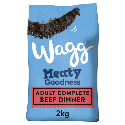 Wagg Meaty Goodness Adult Complete Dry Dog Food - Beef & Chicken Dinner