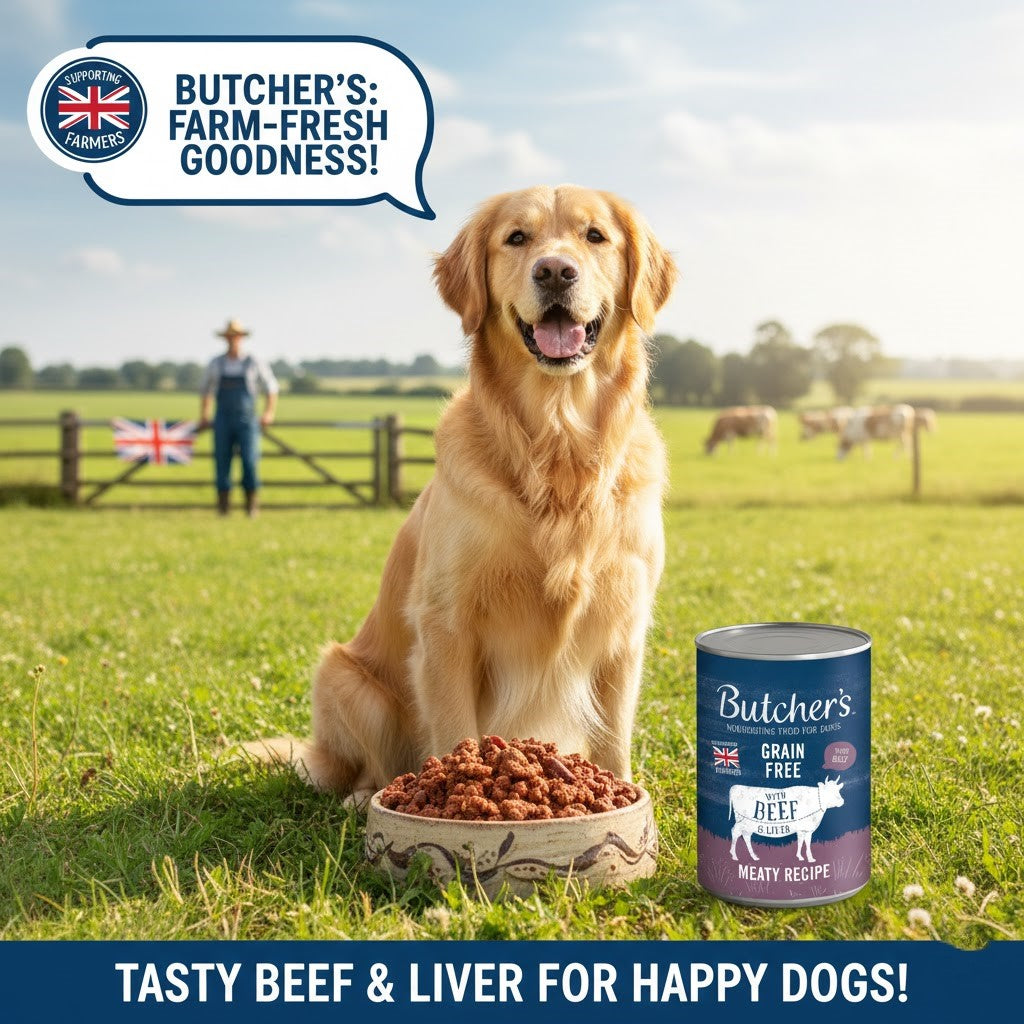 Butcher’s Nourishing Food for Dogs - Grain Free Wet Food Range (400g Packs)