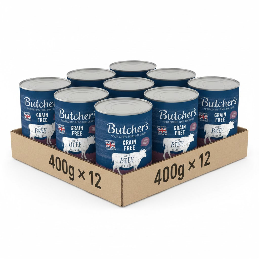 Butcher’s Nourishing Food for Dogs - Grain Free Wet Food Range (400g Packs)
