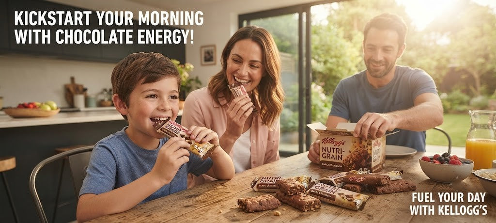 Kellogg's Nutri-Grain Bakes Chocolate 45g x 20 Pack