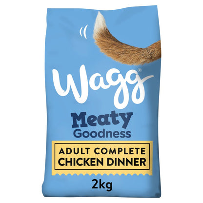 Wagg Meaty Goodness Adult Complete Dry Dog Food - Beef & Chicken Dinner
